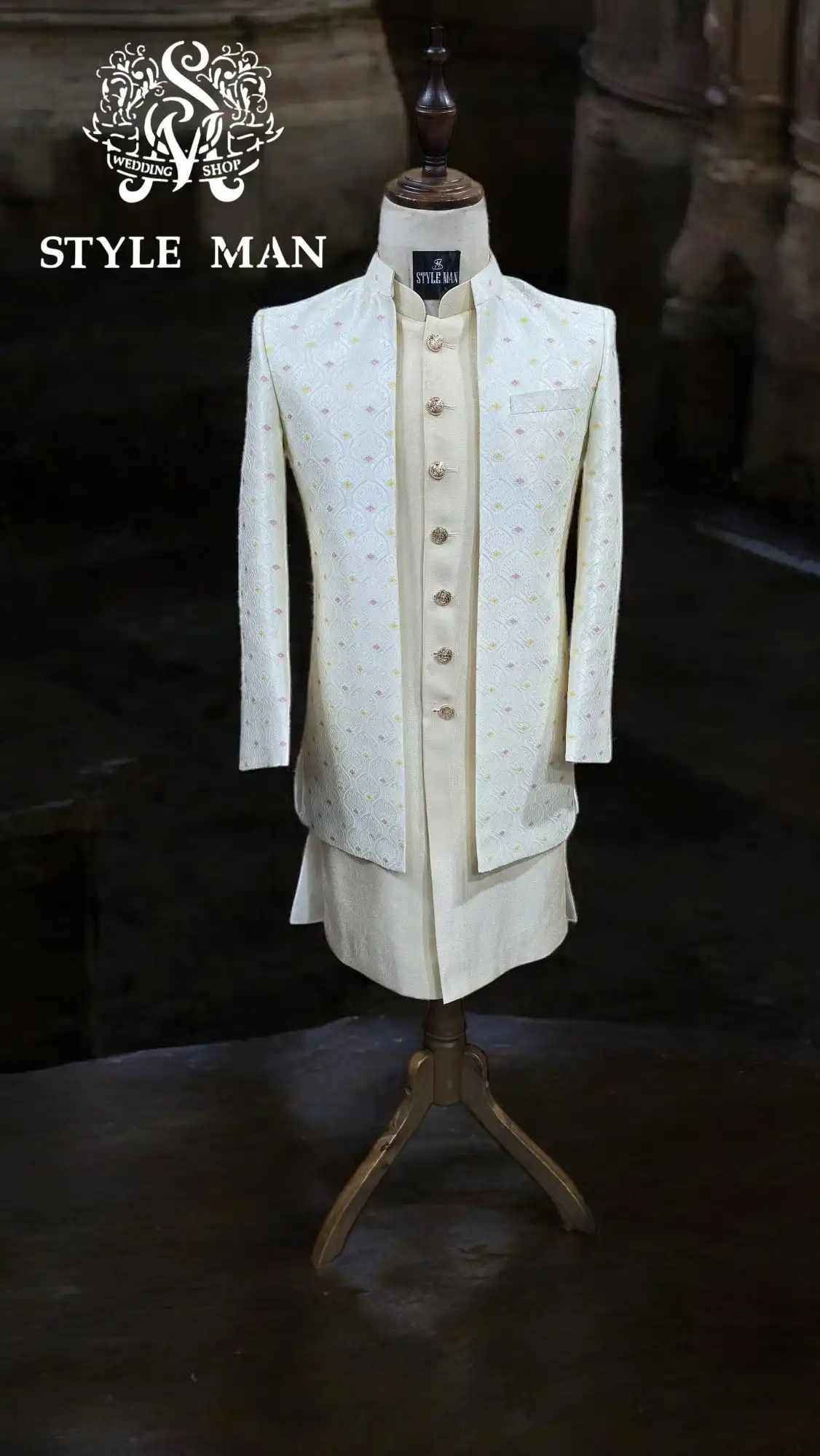 zardosi work sherwani